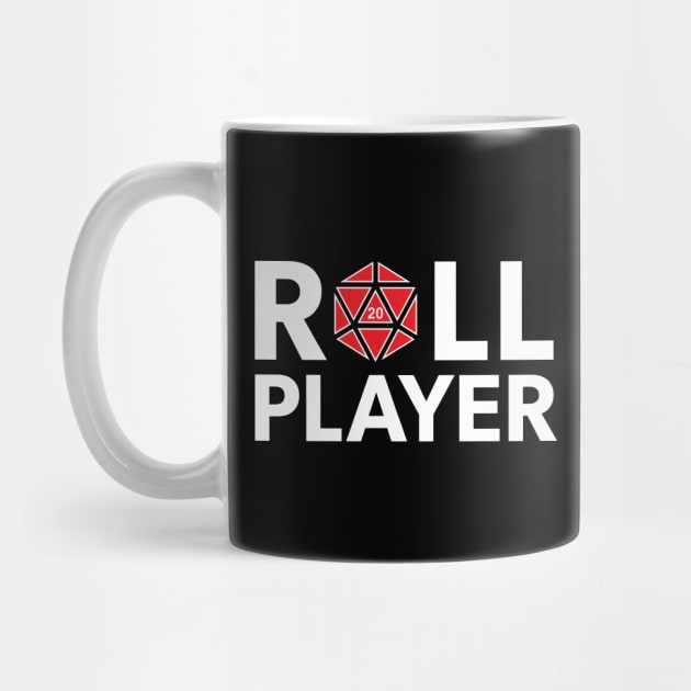 Roll Player (Red d20) by NashSketches